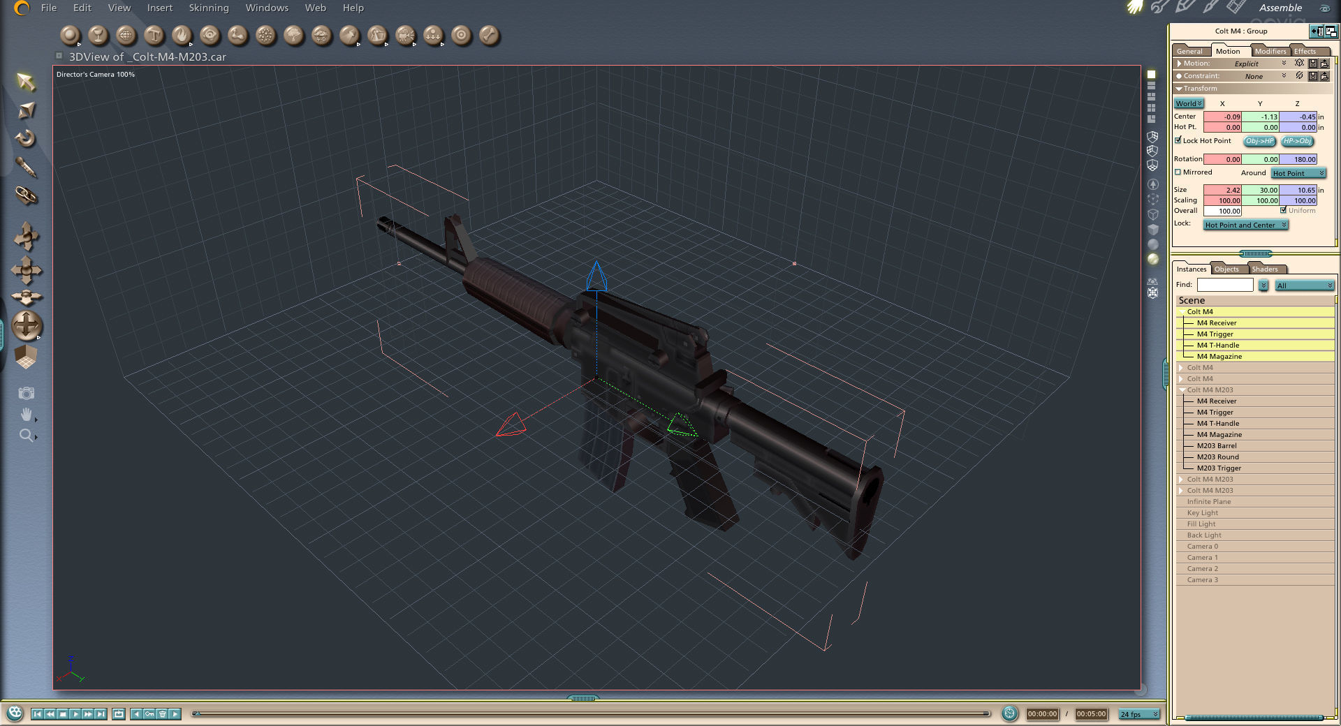 Low-Poly Weapons Collection 01 Low-poly 3D model_49
