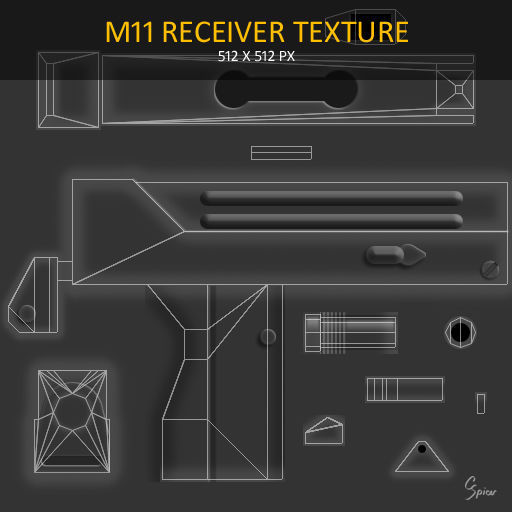 Low-Poly Weapons Collection 01 Low-poly 3D model_84