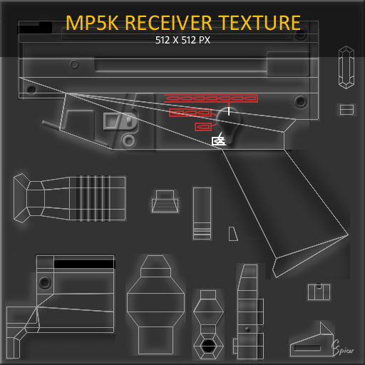 Low-Poly Weapons Collection 01 Low-poly 3D model_72