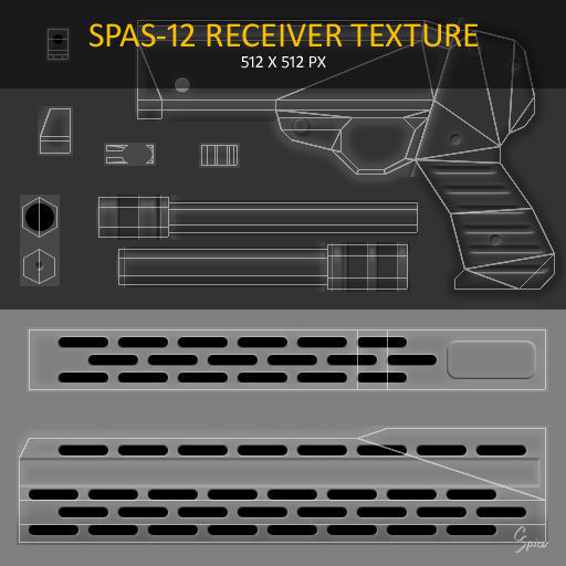 Low-Poly Weapons Collection 01 Low-poly 3D model_24