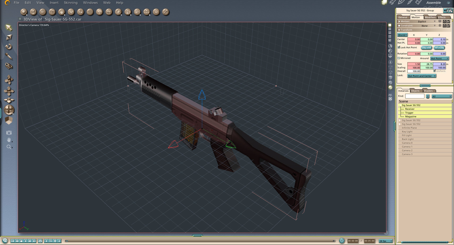 Low-Poly Weapons Collection 01 Low-poly 3D model_61