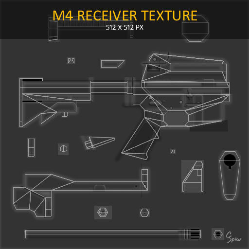 Low-Poly Weapons Collection 01 Low-poly 3D model_48