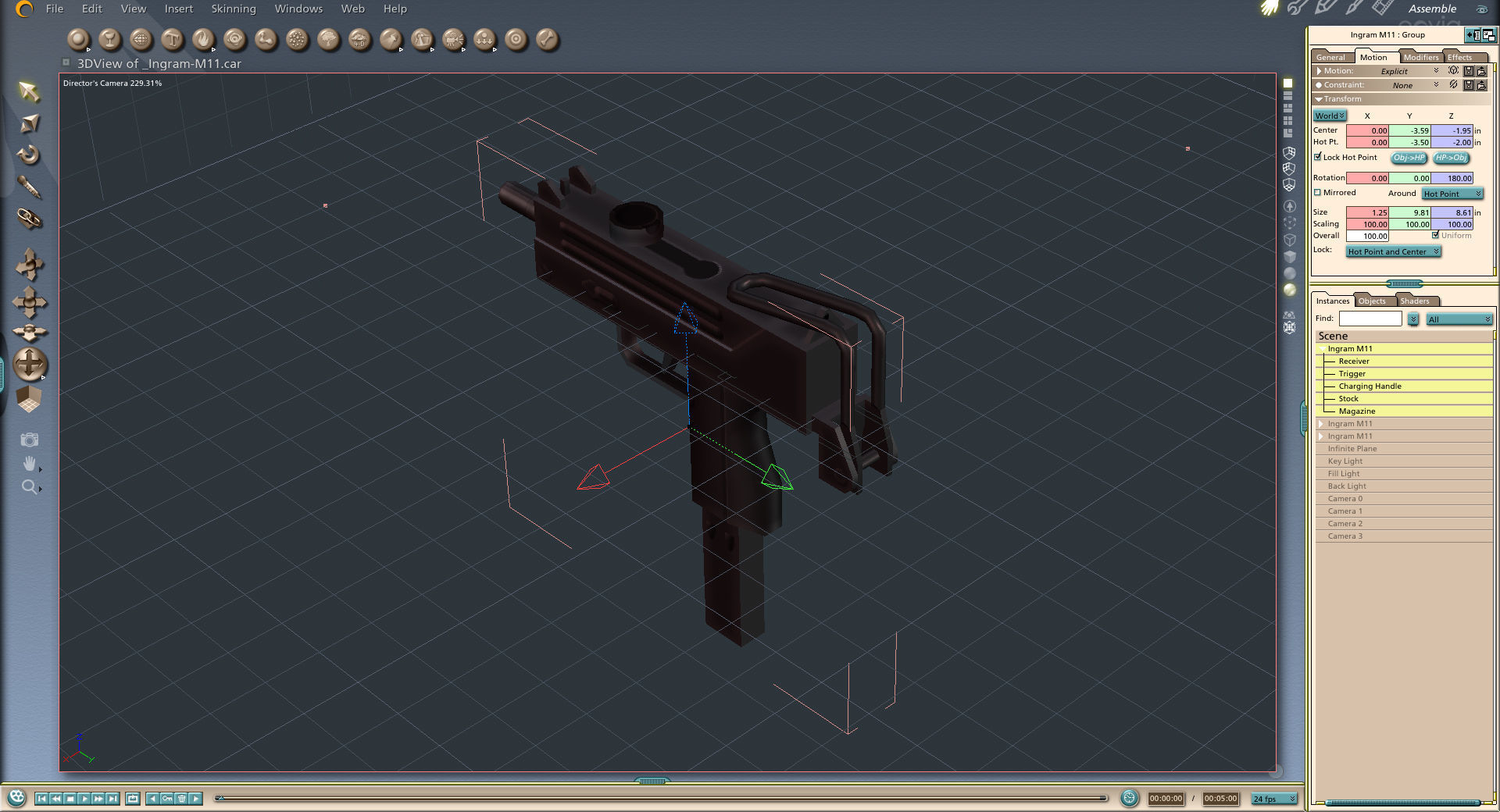 Low-Poly Weapons Collection 01 Low-poly 3D model_85