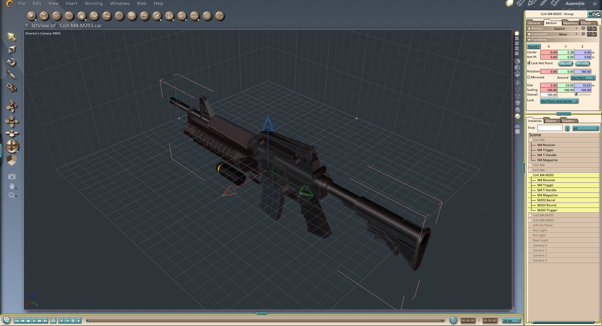 Low-Poly Weapons Collection 01 Low-poly 3D model_37