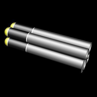 Weapons Collection 02 Low-poly 3D model_28