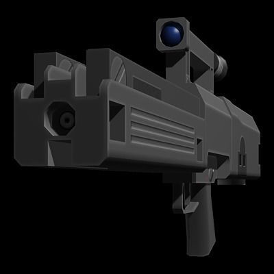 Weapons Collection 02 Low-poly 3D model_12