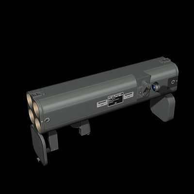 Weapons Collection 02 Low-poly 3D model_19