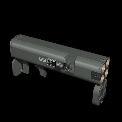 Weapons Collection 02 Low-poly 3D model_22