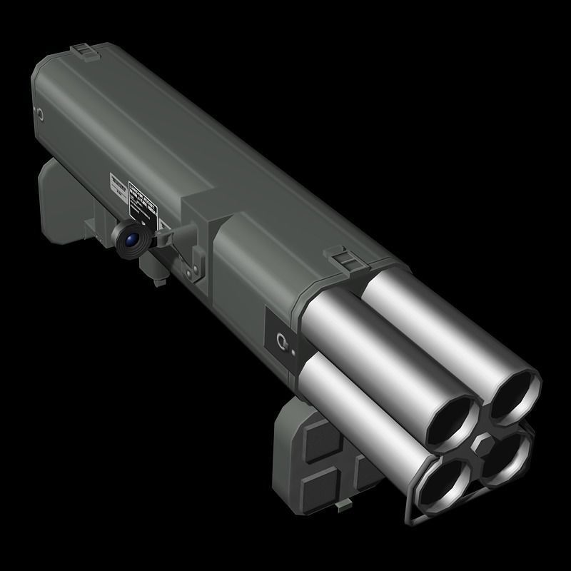 Weapons Collection 02 Low-poly 3D model_24