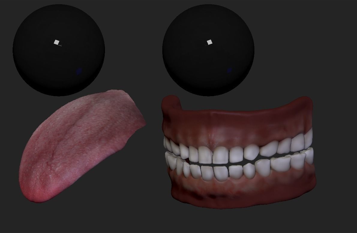 Realistic Alien 1 Sculpt 3D model_6
