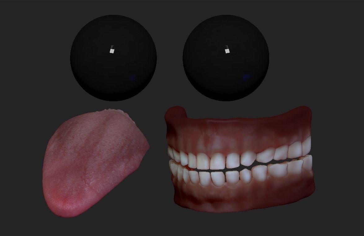 Realistic Alien 2 Sculpt 3D model_7