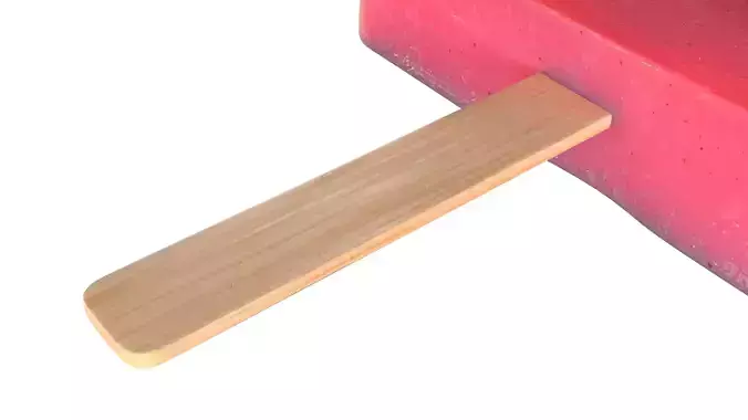 Popsicle Ice Pop Lolly PBR Low-poly 3D model 3