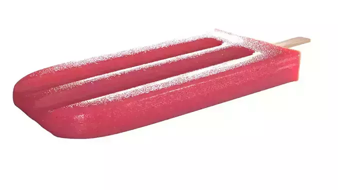Popsicle Ice Pop Lolly PBR Low-poly 3D model 5