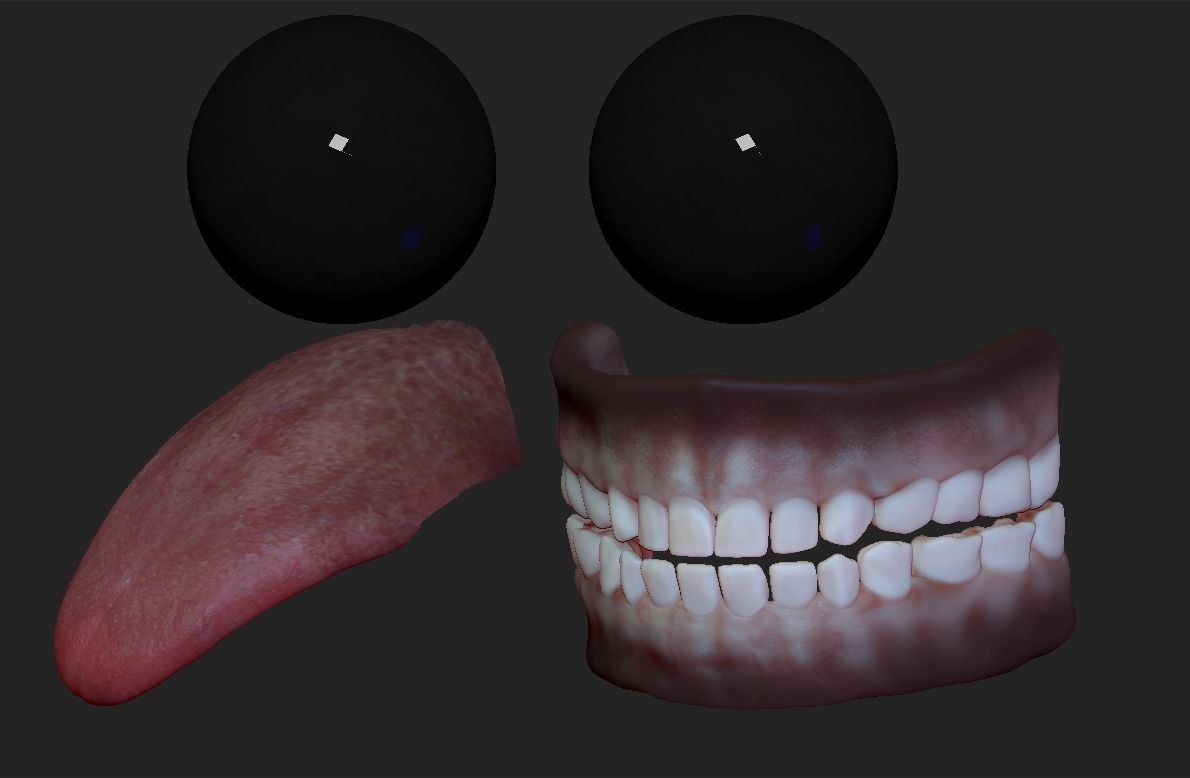 Realistic Alien 6 Sculpt 3D model_8