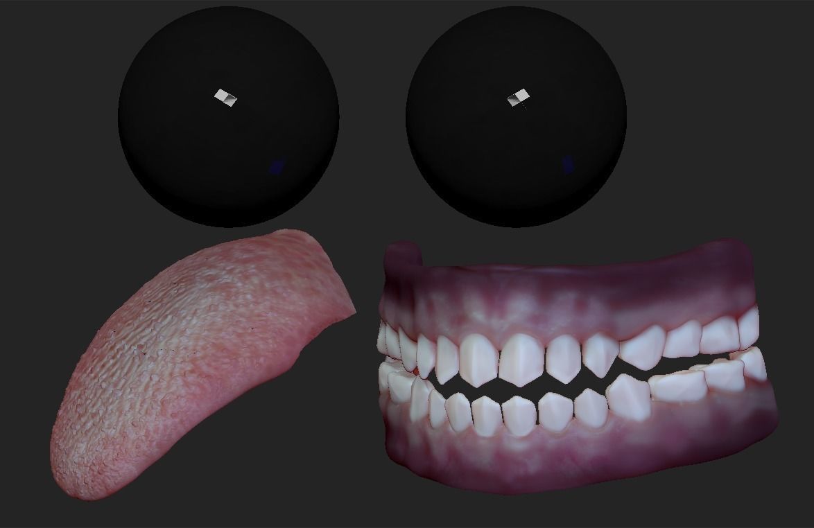 Realistic Alien 7 Sculpt 3D model_8