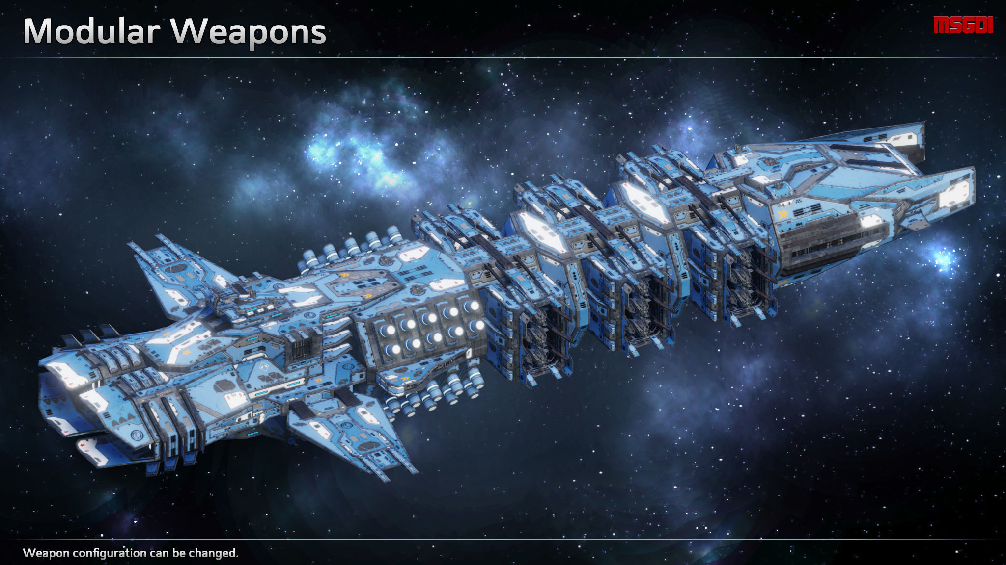 Spaceship Drone Carrier Low-poly 3D model_3