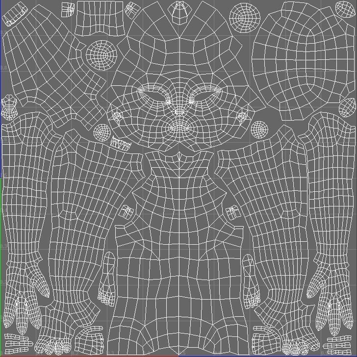 Realistic Alien 8 Sculpt 3D model_6