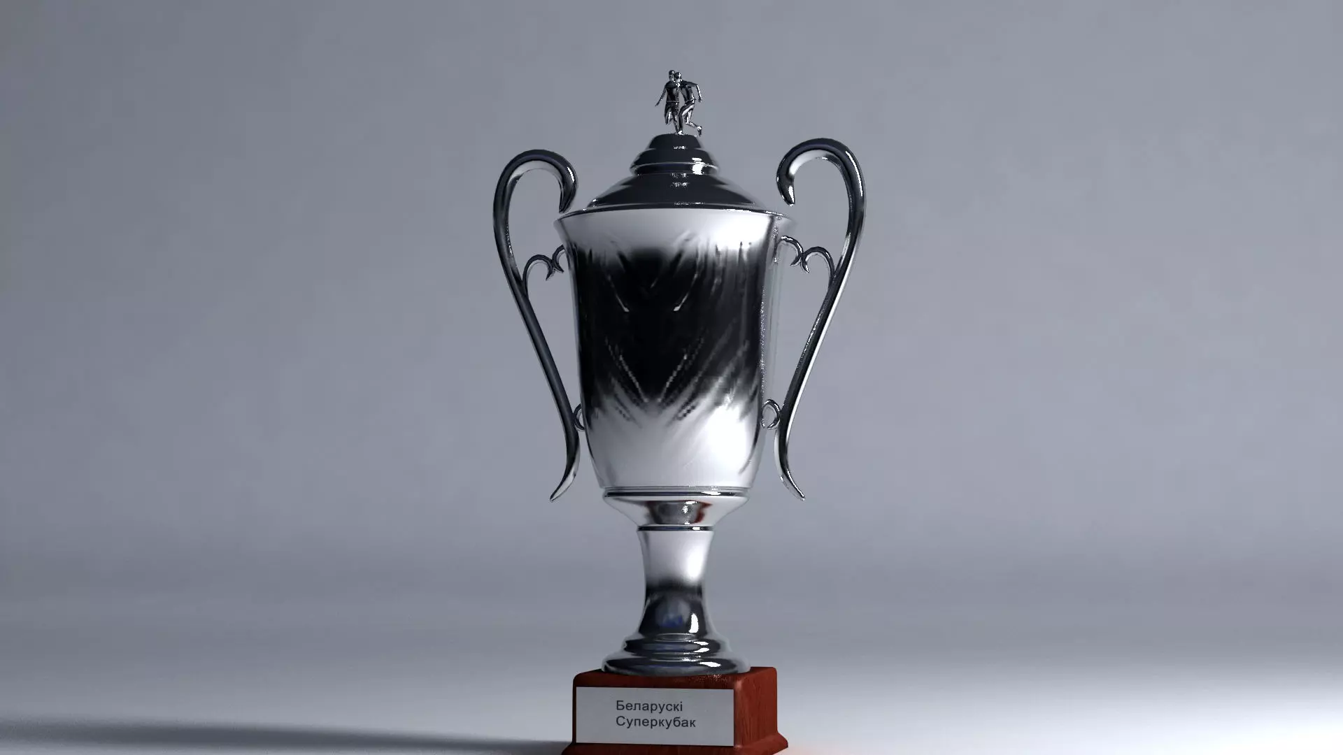 Bielorusian Football Super Cup 3D model
