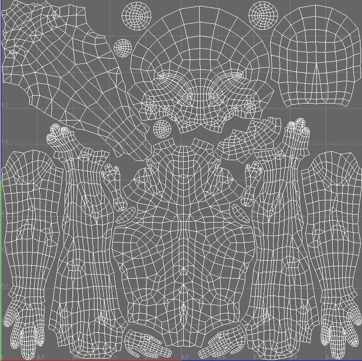 Realistic Alien 9 Sculpt 3D model_6