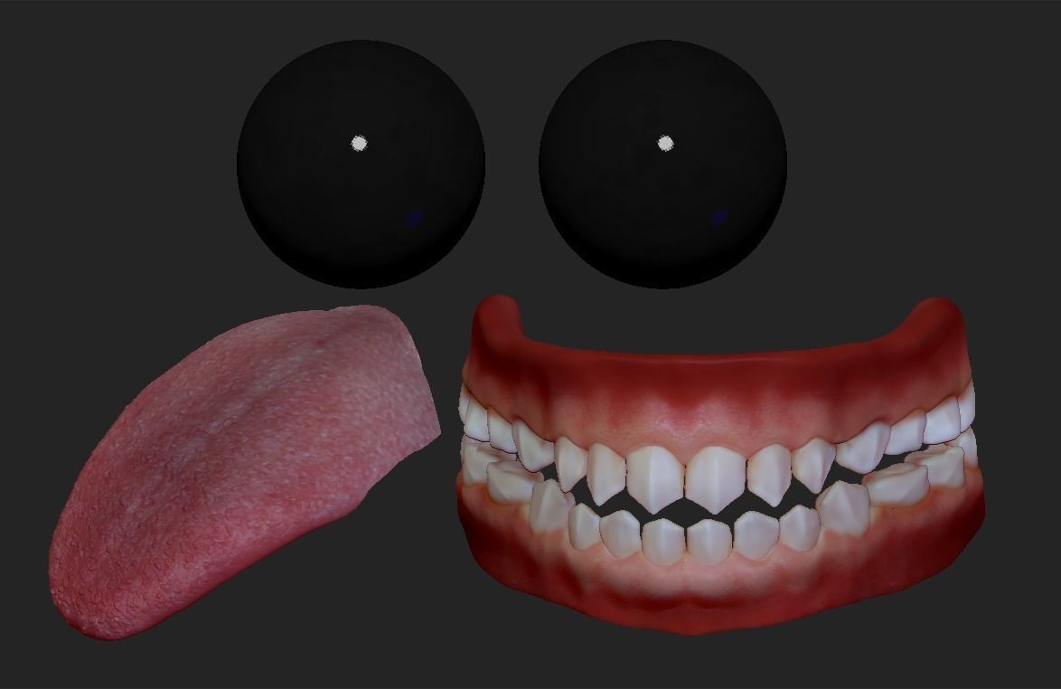 Realistic Alien 10 Sculpt 3D model_8