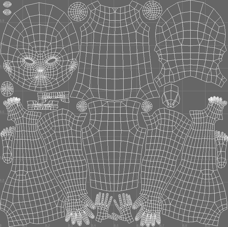 Realistic Aliens Sculpts Bundle 1 3D model_5