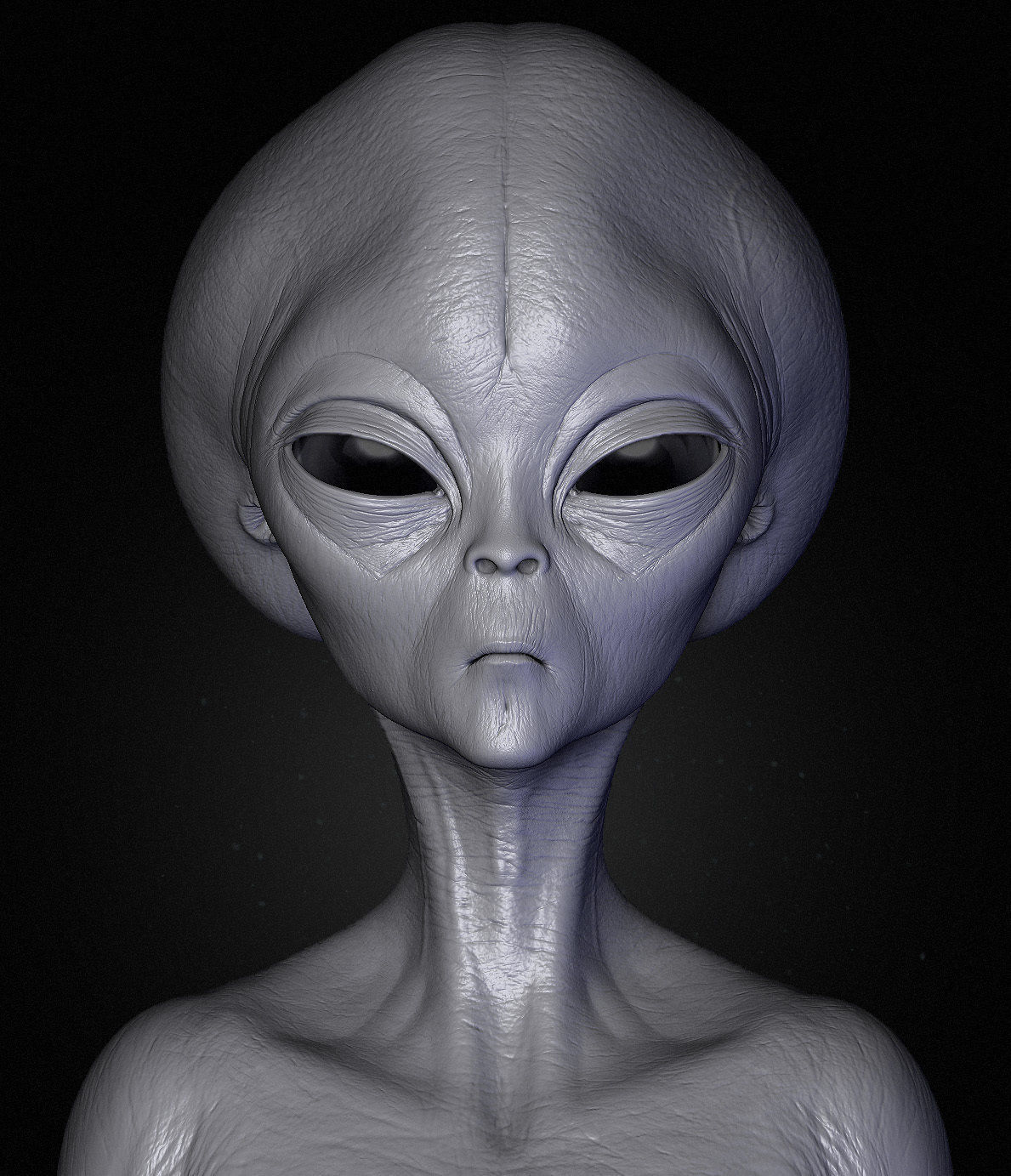 Realistic Aliens Sculpts Bundle 1 3D model_19