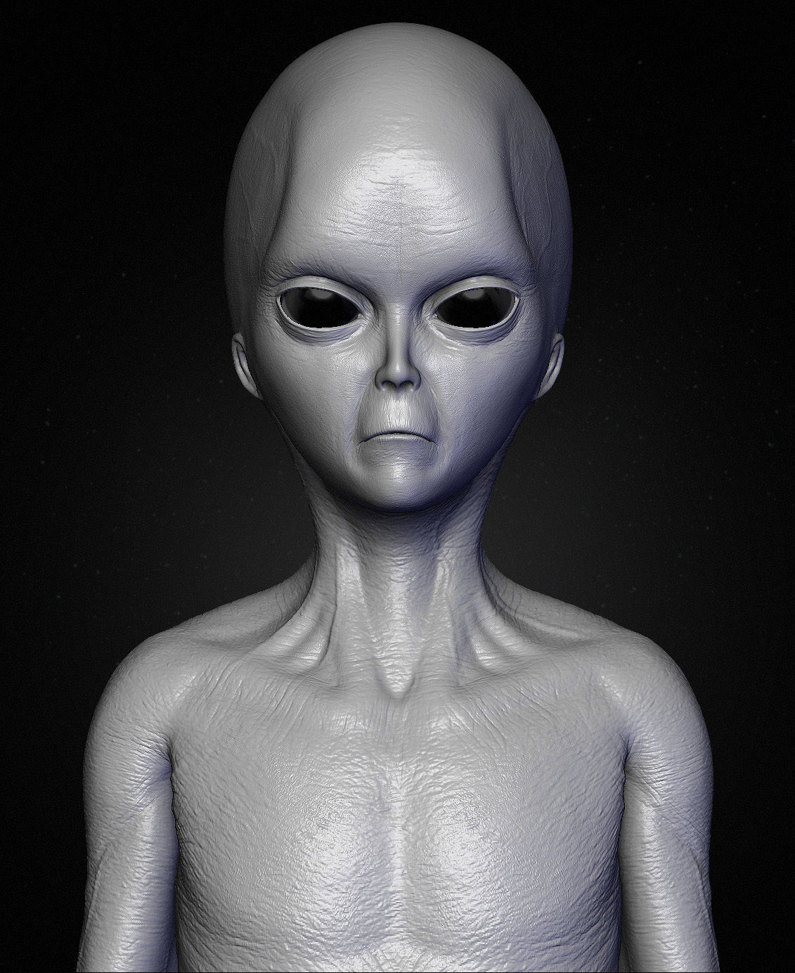Realistic Aliens Sculpts Bundle 1 3D model_1