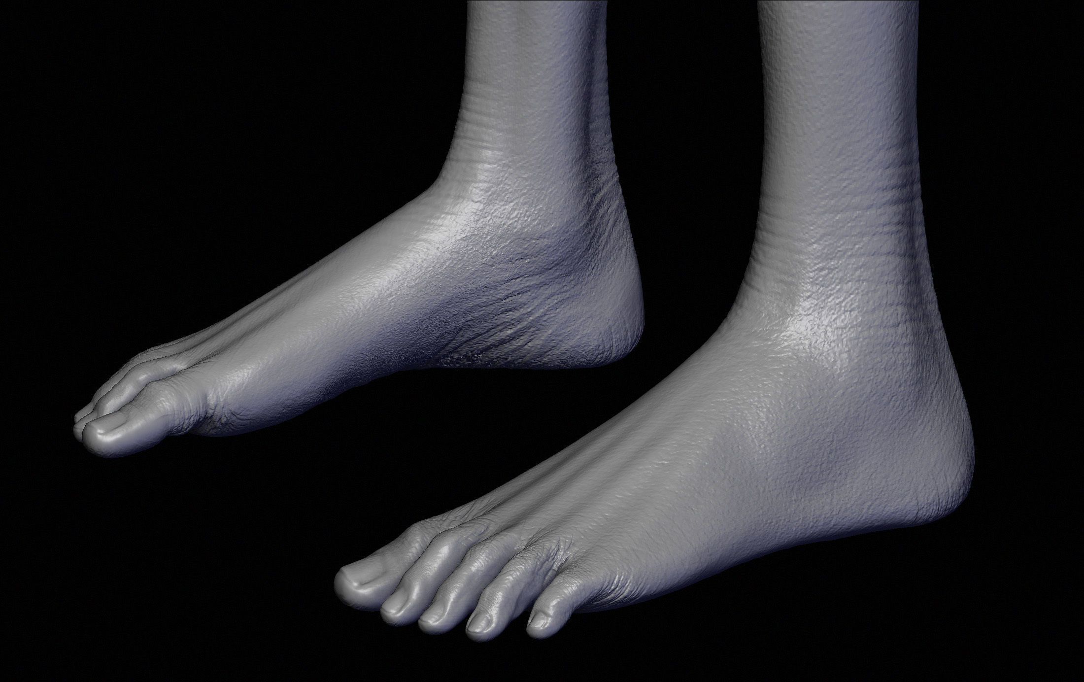 Realistic Aliens Sculpts Bundle 1 3D model_32