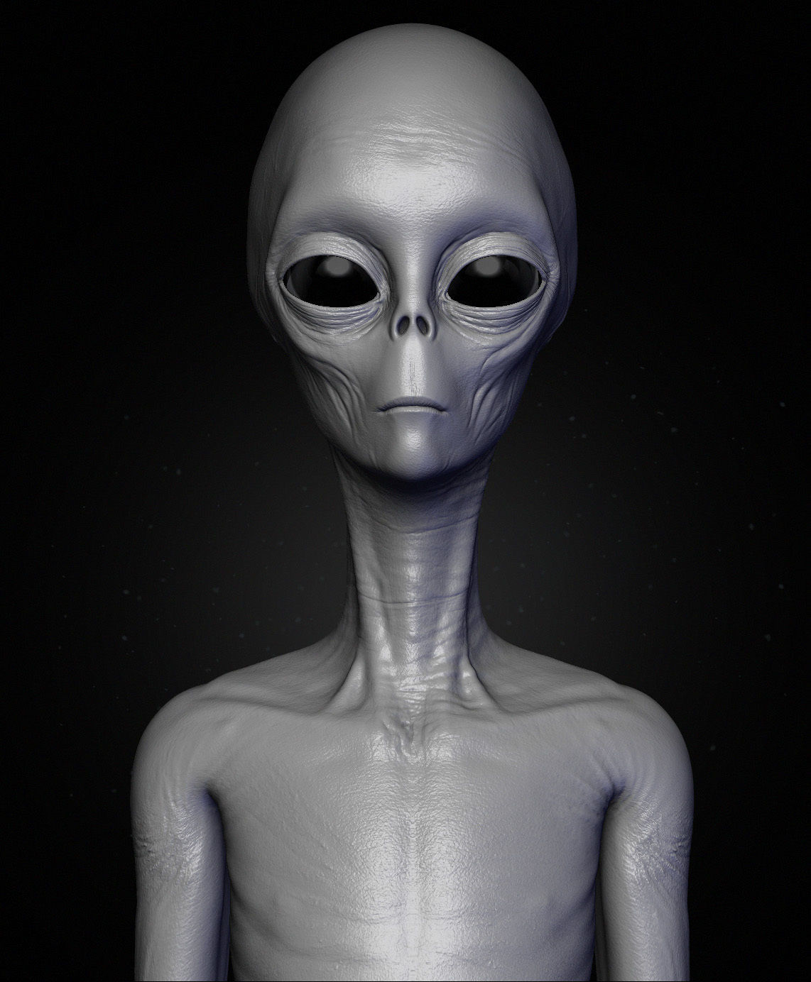 Realistic Aliens Sculpts Bundle 1 3D model_28