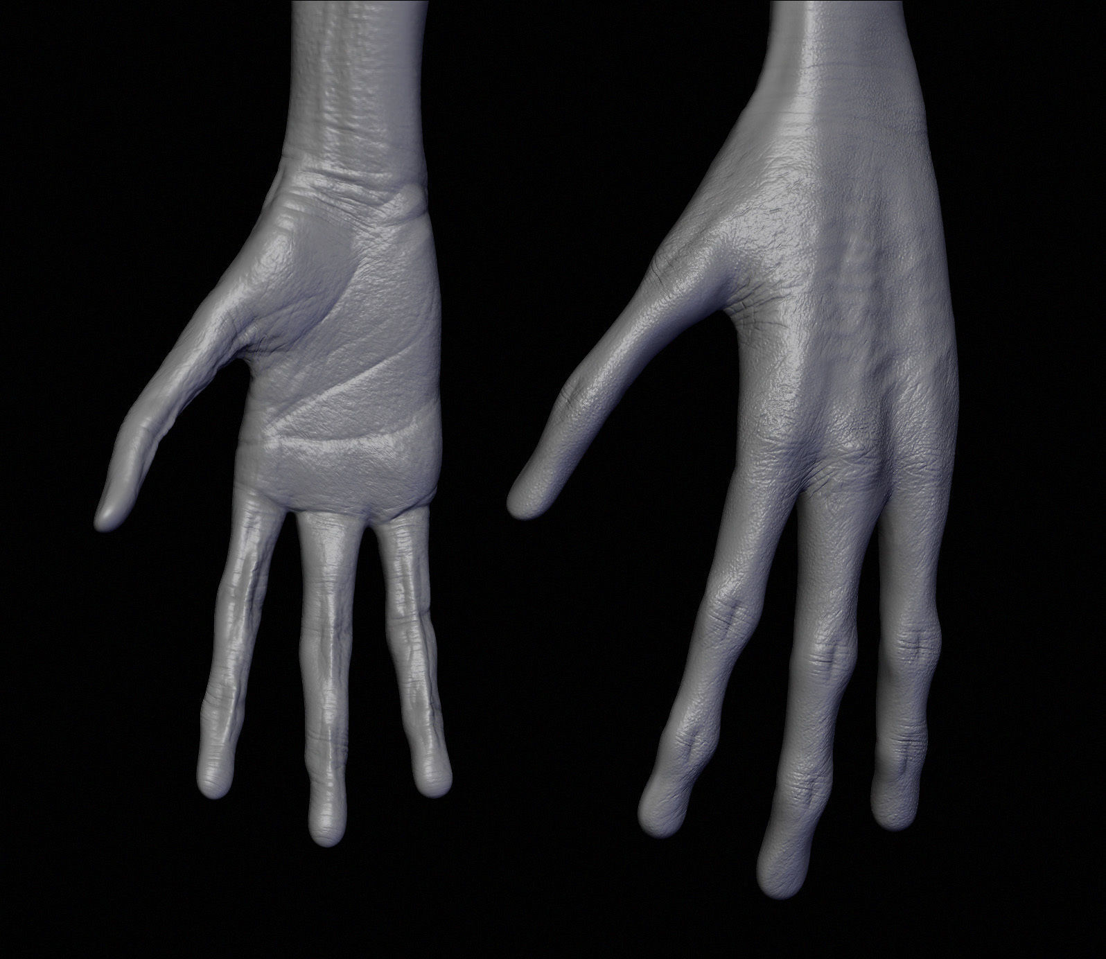 Realistic Aliens Sculpts Bundle 1 3D model_40