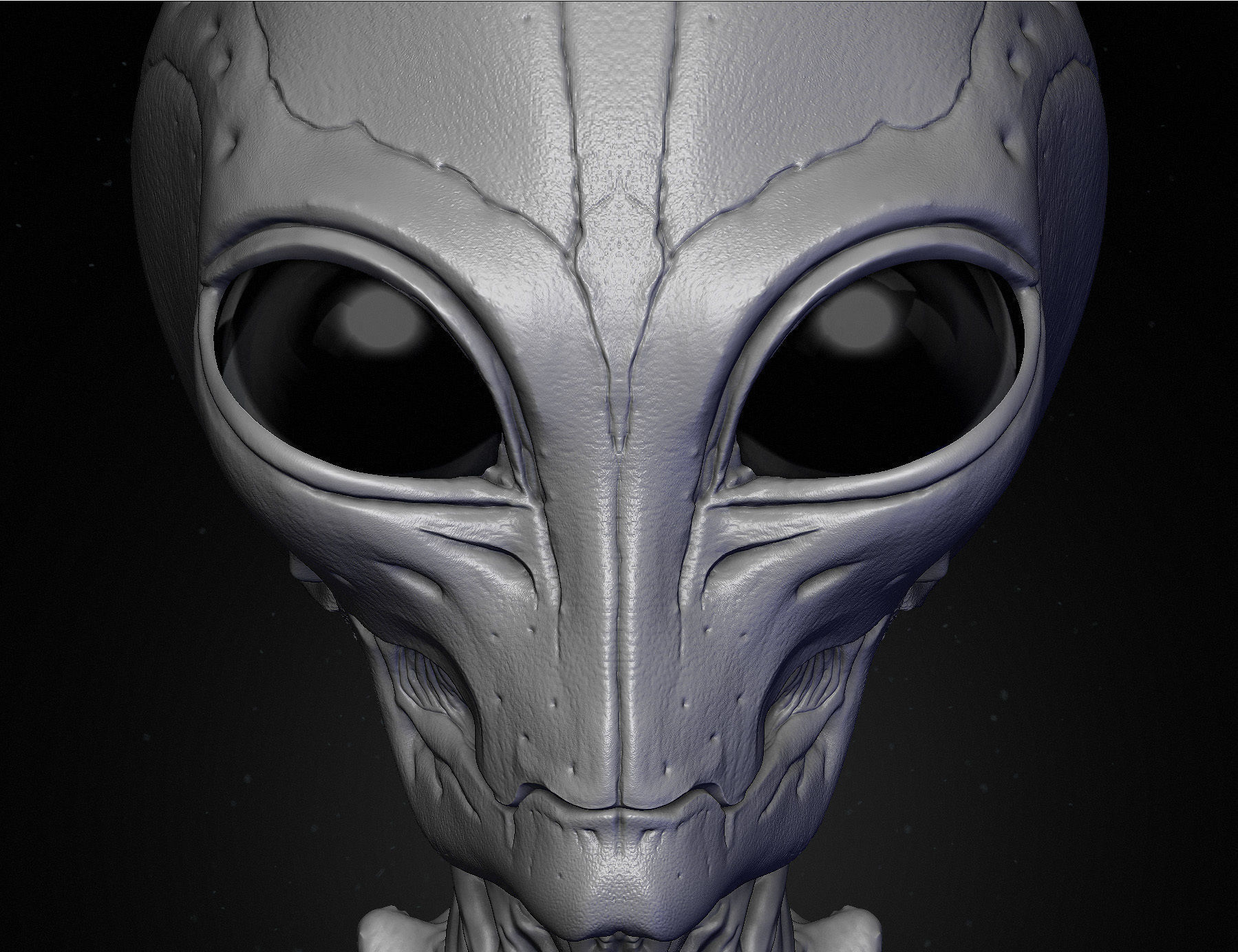 Realistic Aliens Sculpts Bundle 2 3D model_29