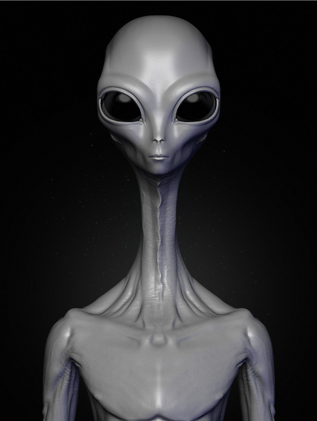 Realistic Aliens Sculpts Bundle 2 3D model_1