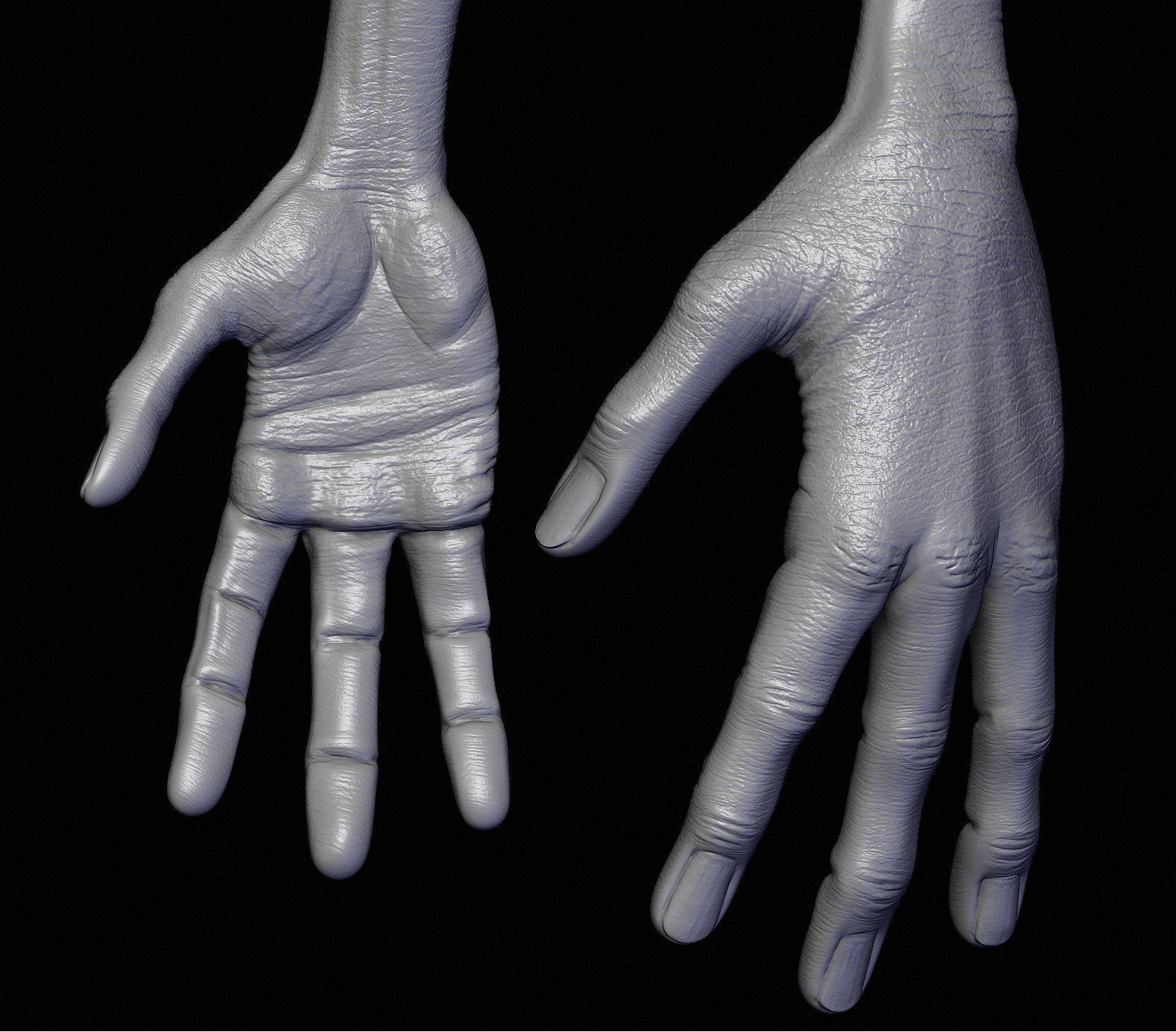 Realistic Aliens Sculpts Bundle 2 3D model_22