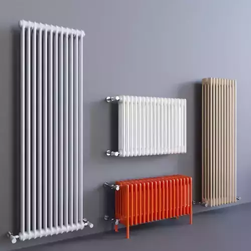 Tubular Radiators Cordivari Ardesia 3D model