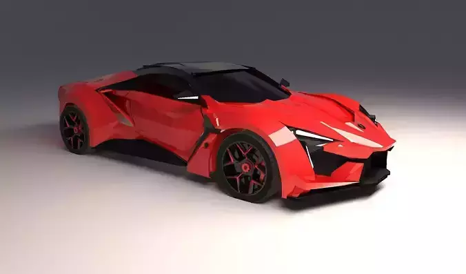 W Motors Fenyr Hyper Car 3D print model