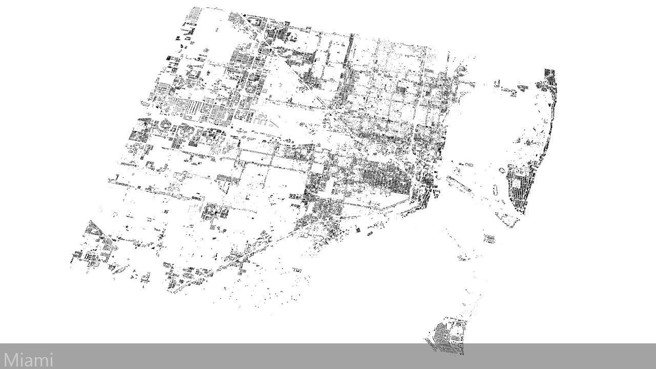 Miami Streets and Buildings 3D model_6