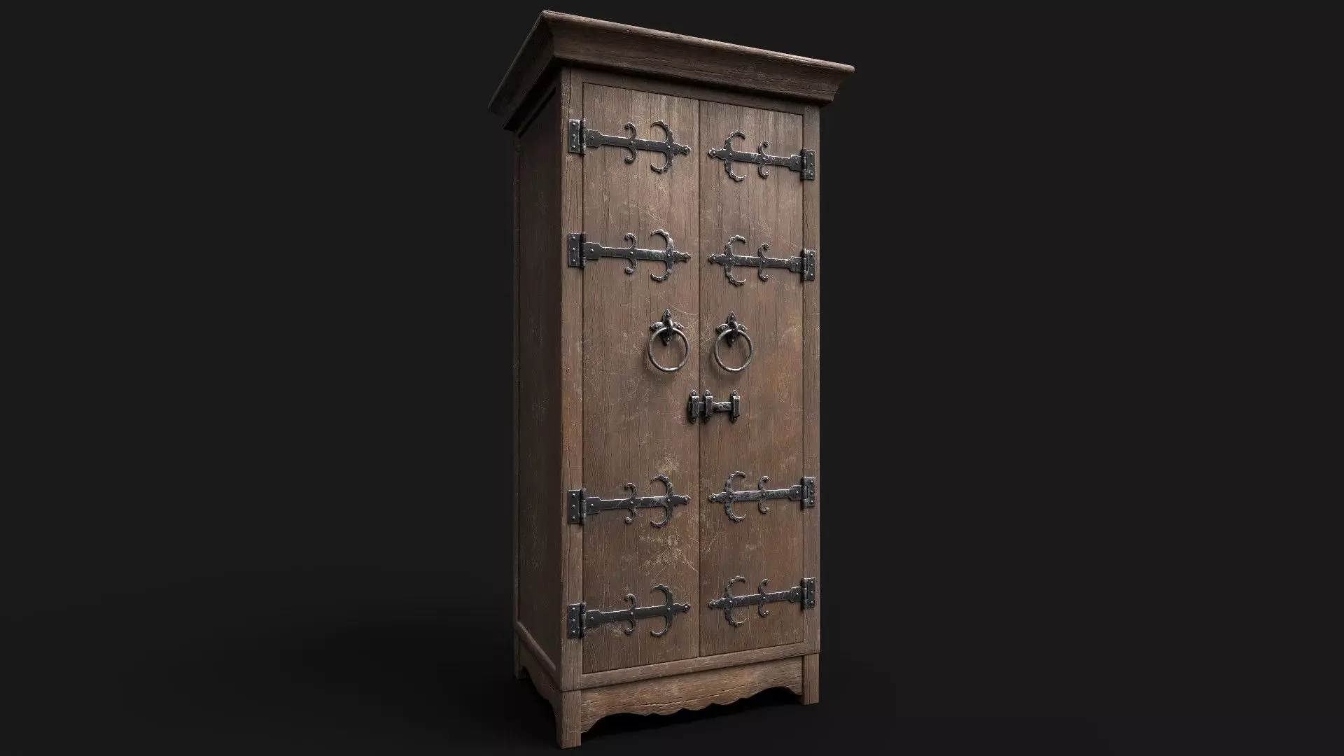 Cabinet Medieval M4 3D model