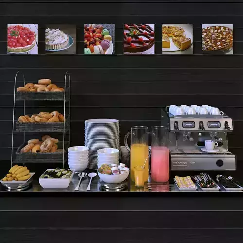 FRANKE T200 2 Compact et le petit dej intercontinental 3D model FRANKE T200 2 Compact et le petit dej intercontinental 3D model