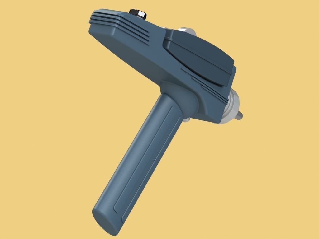 Star Trek Type 2 Hand Phaser 2266 3D print model_3