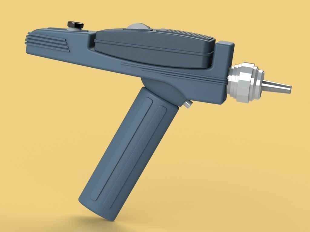 Star Trek Type 2 Hand Phaser 2266 3D print model_1