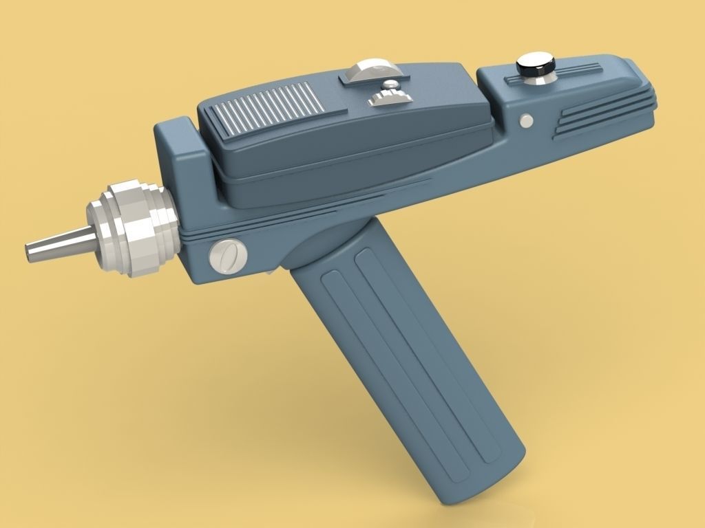 Star Trek Type 2 Hand Phaser 2266 3D print model_0
