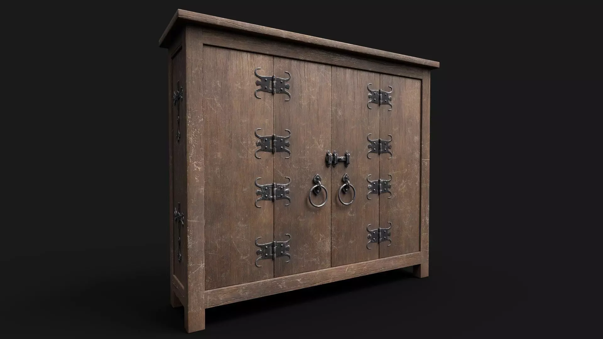 Cabinet Medieval M6 3D model
