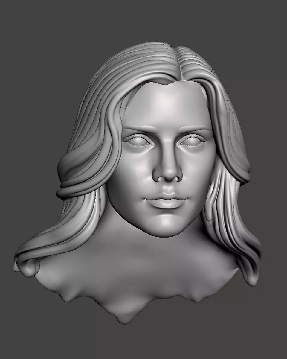 Lois Lane headsculpt head sculpt Batman v Superman 3D print model