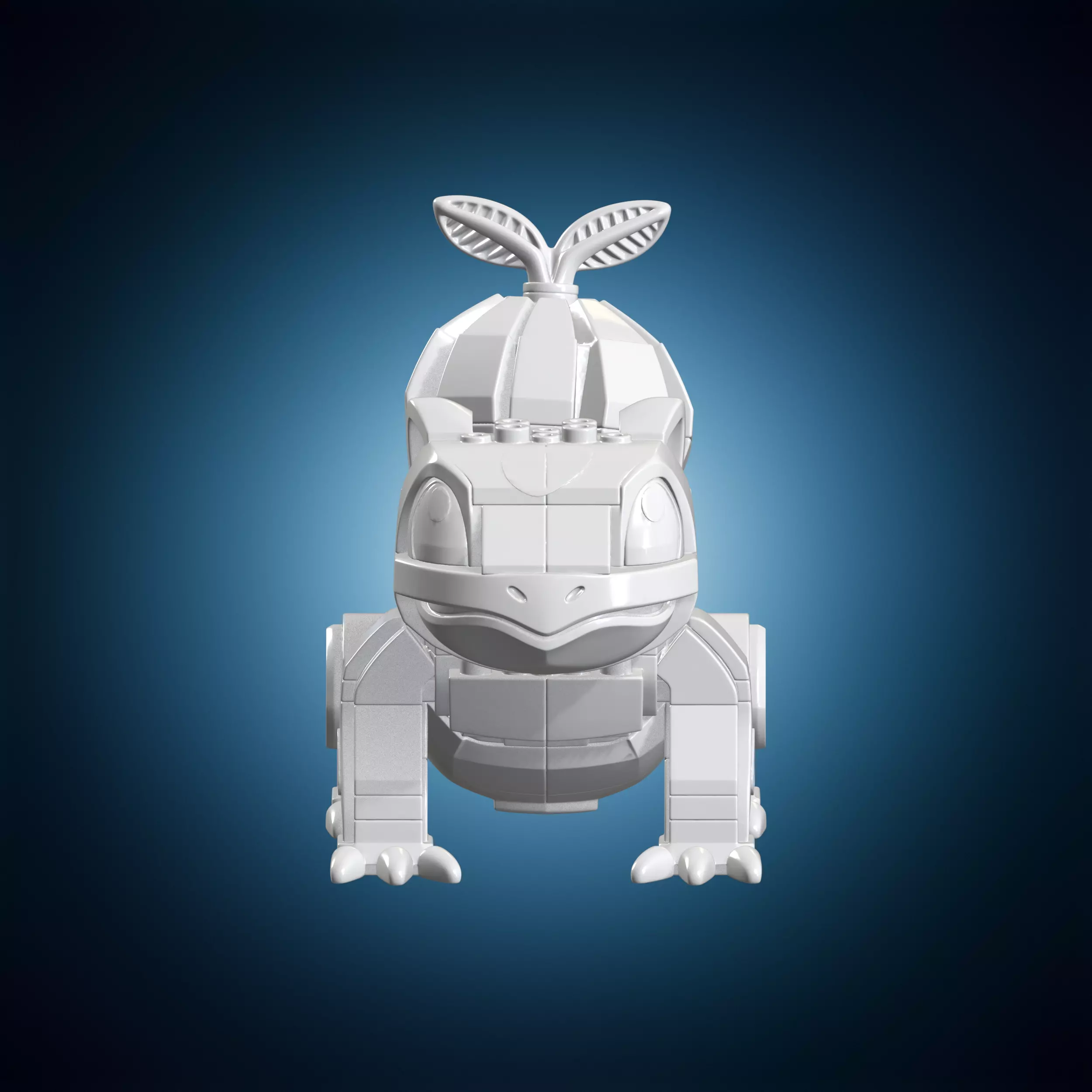 Bulbasaur LEGO Model 3D Print Model 3D print model