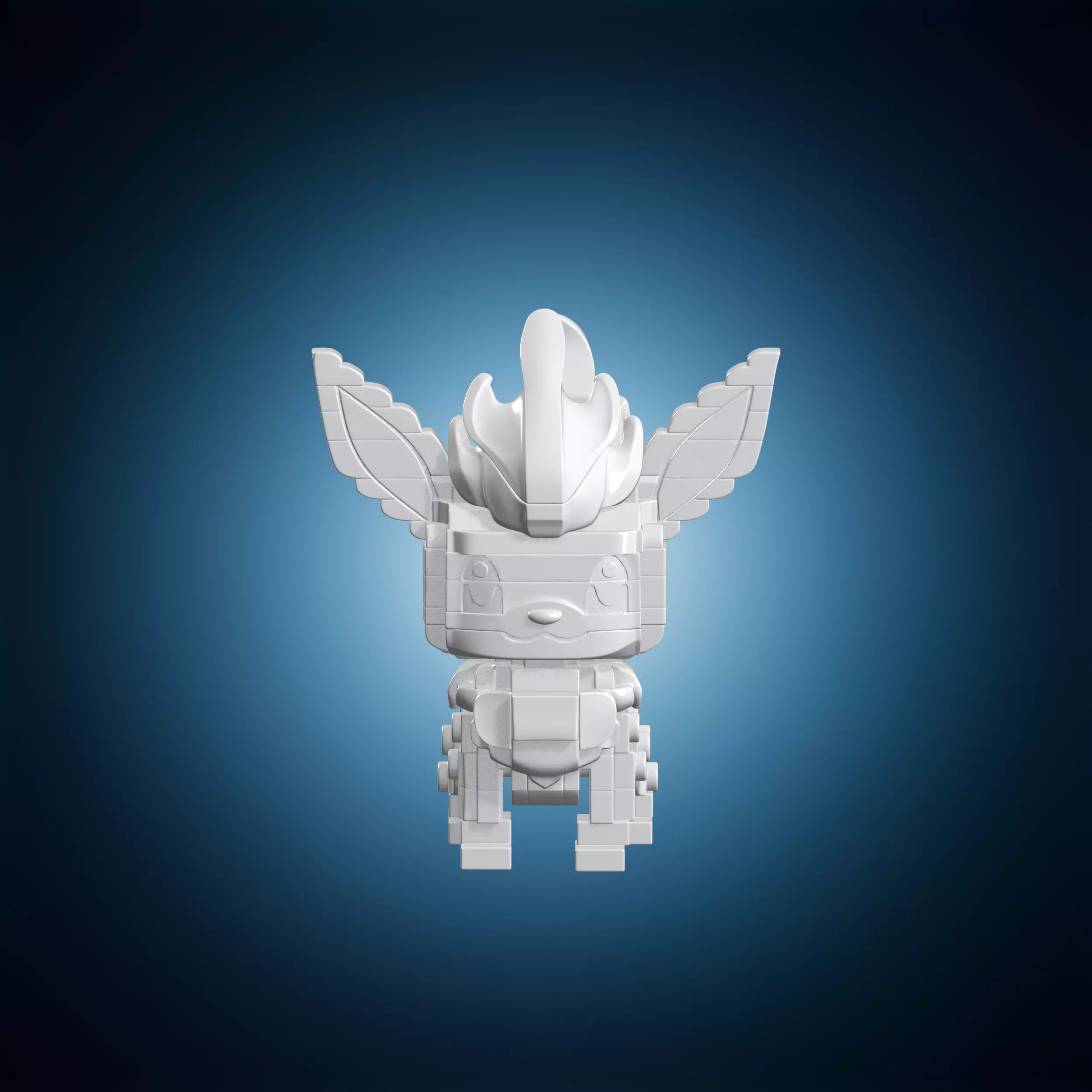 Flareon LEGO Figurine 3D Print Model 3D print model