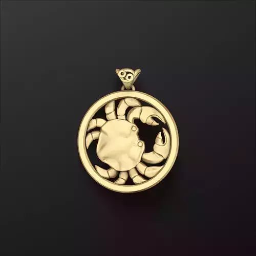 Zodiac Cancer Pendant Light