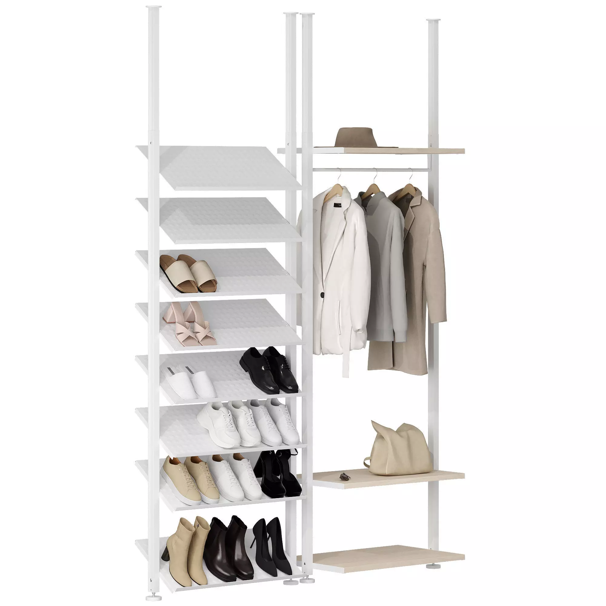 Wardrobe Combination set 1 3D model
