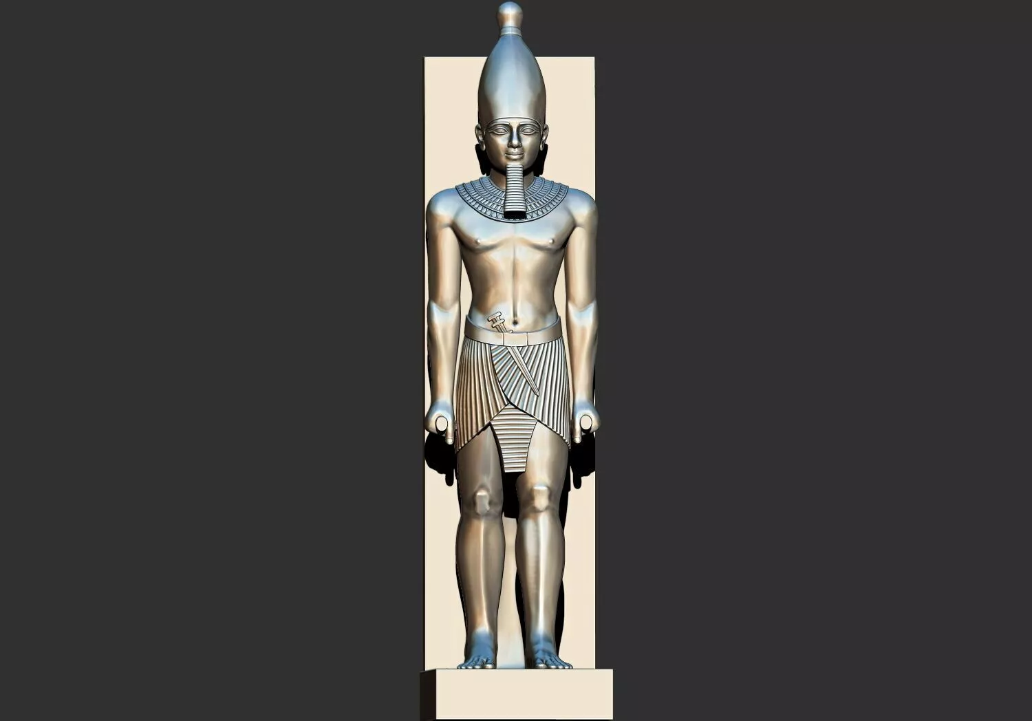 Standing Statue of Ramses II Memphis 3d printable model 3D print model
