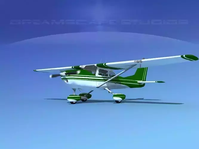 Cessna 172 Skyhawk 1967 V04 3D model