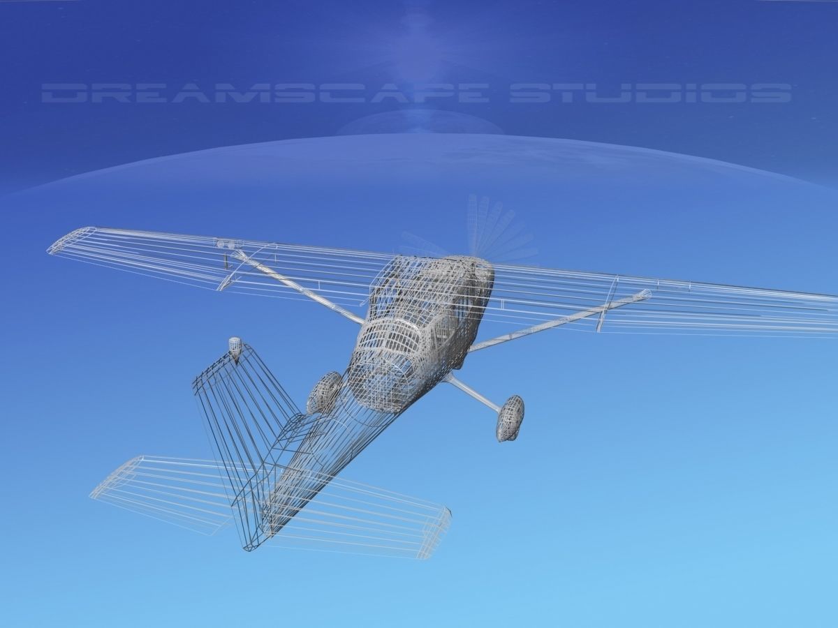 Cessna 172 Skyhawk 1967 V07 3D model_15